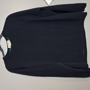 J crew crew neck Navy sweat shirt